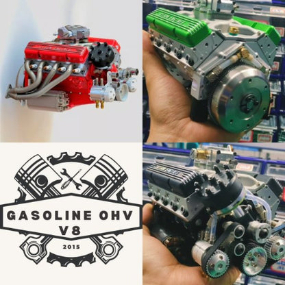 🎉Christmas Deals 50% OFF🔥 - Gasoline OHV V8 Small-block Engine Model Kits