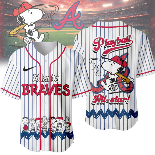 AB x Premium MLB Snoopy Playball Jersey DDT NTL