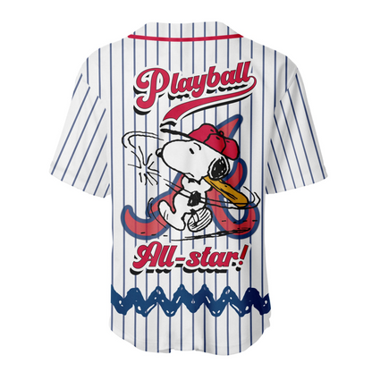 AB x Premium MLB Snoopy Playball Jersey DDT NTL