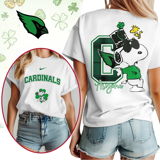 AC Premium NFL Snoopy St. Patricks Day Shirt DDT NTL