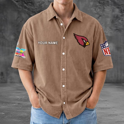 AC x NFL Men Seersucker Button Shirt DDT NTL