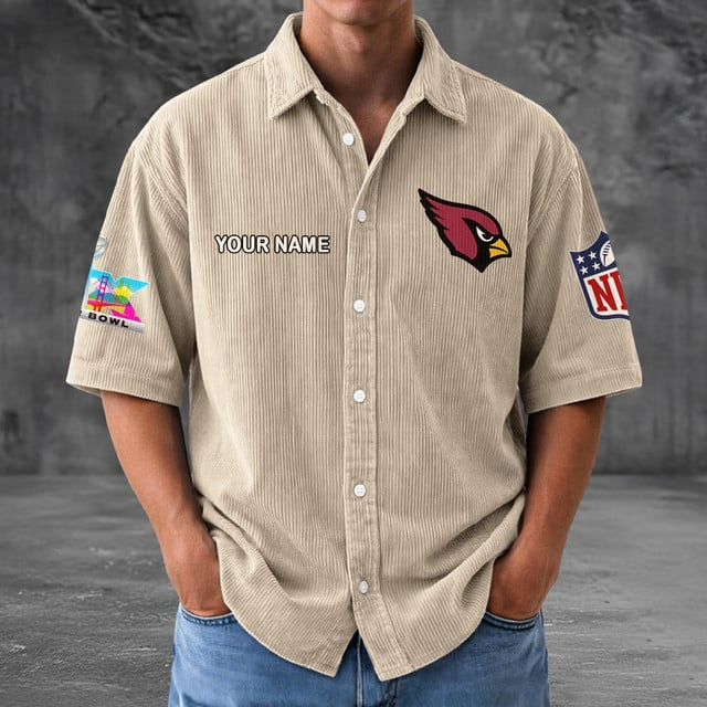 AC x NFL Men Seersucker Button Shirt DDT NTL