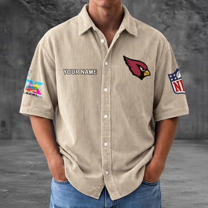 AC x NFL Men Seersucker Button Shirt DDT NTL