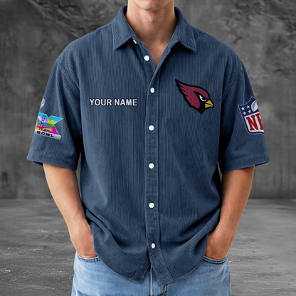 AC x NFL Men Seersucker Button Shirt DDT NTL
