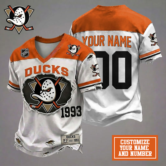 AD x Customize NHL Luxury Classic T-shirt DDT 010626 TTTZ