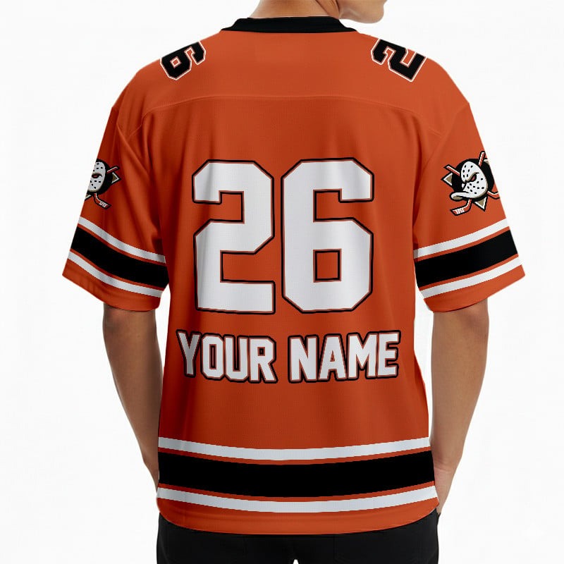 AD x Hockey Ice Short Sleeves Jersey Shirt Custom Any Number Gift DDT TTTZ