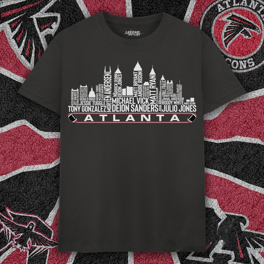 AF Football Greatest Of All Time Team Legends, City Skyline Shirt DDT CTND