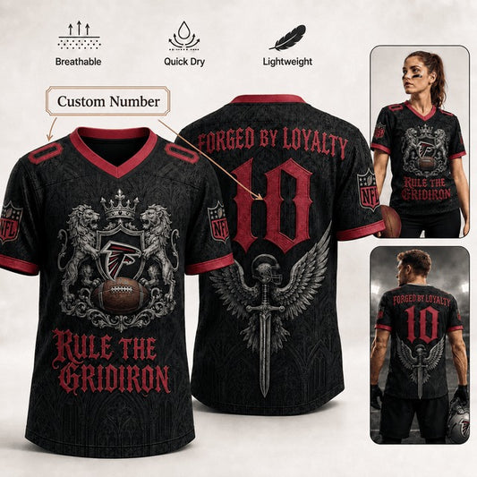 AF Premium NFL Medieval Warrior Game Day Game Day Jersey 100626