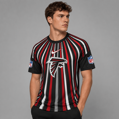 AF Premium NFL Men’s Athletic Vertical Stripe T-Shirt
