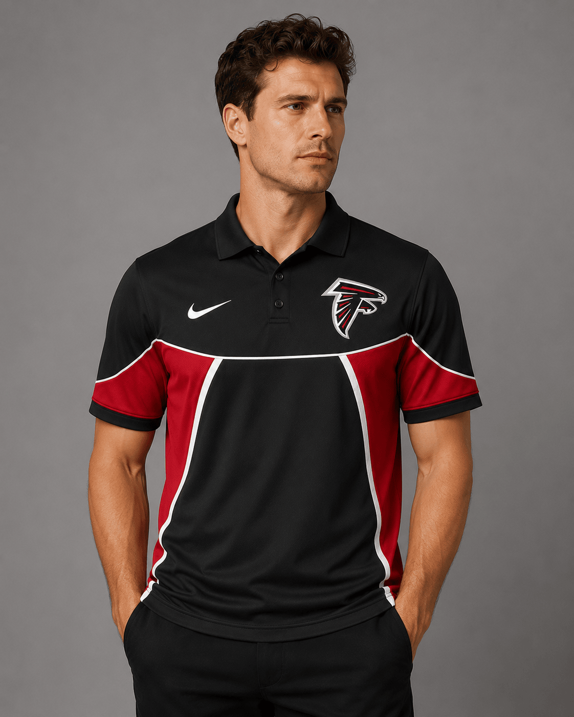AF Premium NFL Personalized Sports Style Polo Shirt