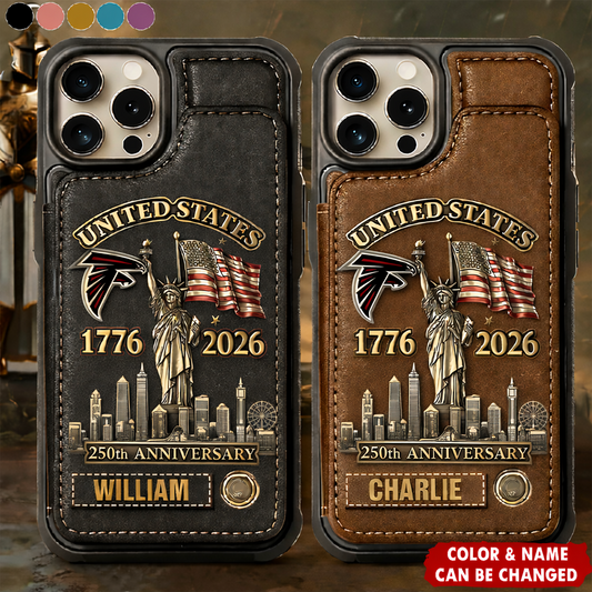 AF x NFL Celebration United States Of America 250 Years Phone Case DDT NTL