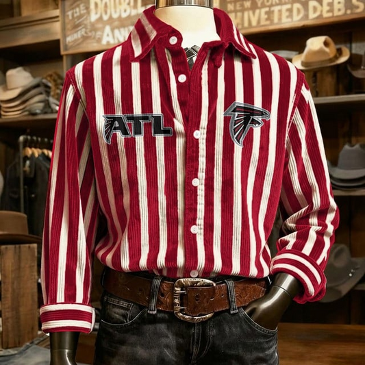 AF x NFL Color Stripe Corduroy Shirt DDT NTL