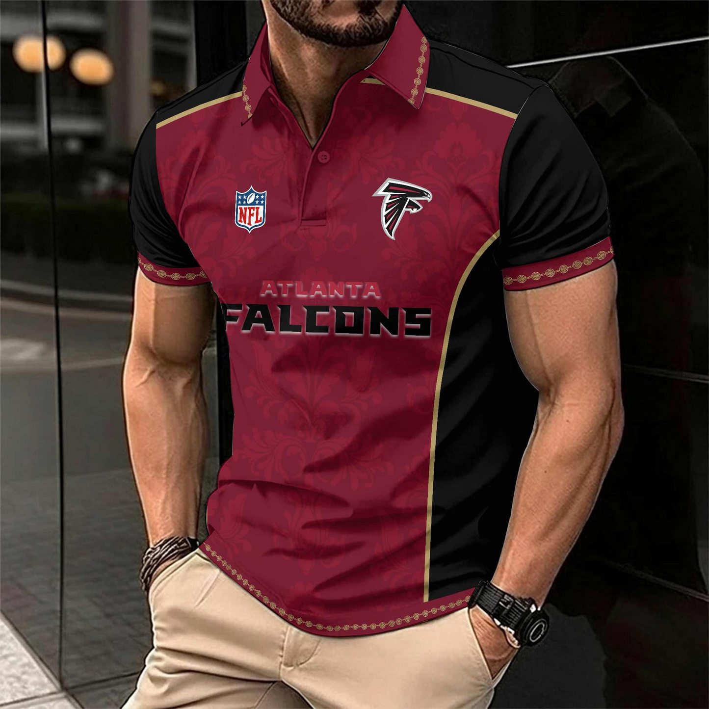 AF x NFL Luxury Polo Shirt 150626