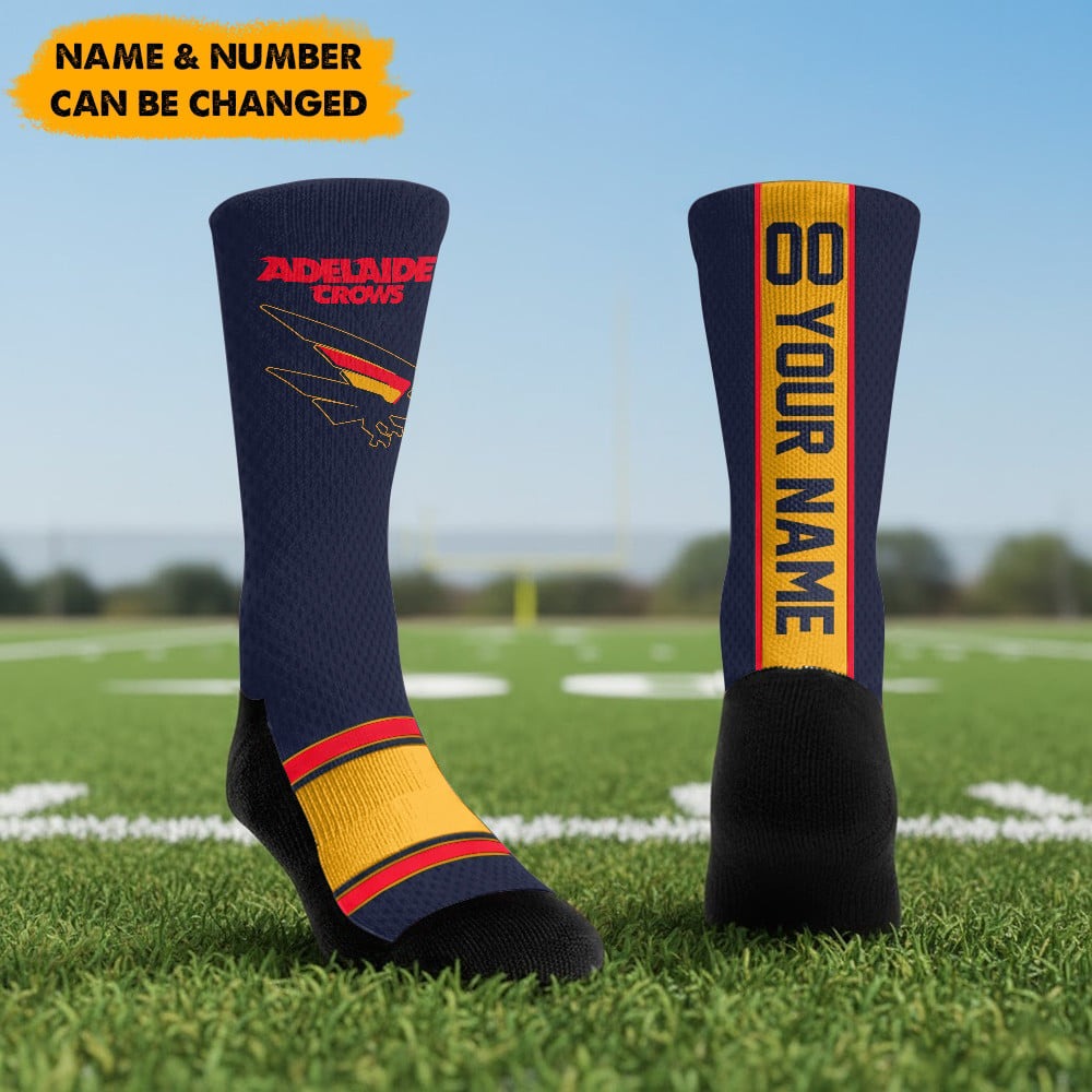 AFL x AC New Socks Custom Any Name & Number Gifts FOR FAN NDT NHM