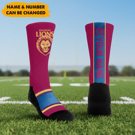 AFL x BL New Socks Custom Any Name & Number Gifts FOR FAN NDT NHM