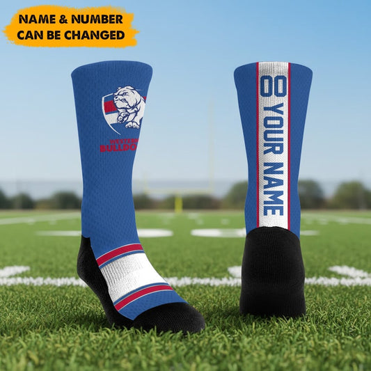AFL x WB New Socks Custom Any Name & Number Gifts FOR FAN NDT NHM