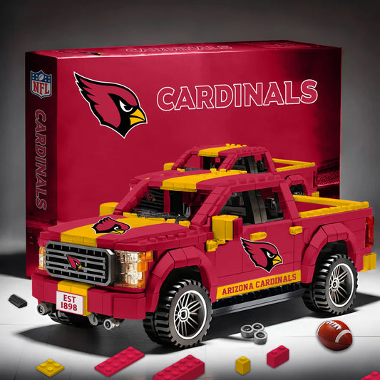 ARI X NFL 3D Racing Truck Model Building Block Set NDT NHM