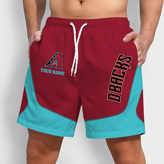 ARI x MLB Team Special Short Pants For Men Custom Name Gifts DATND TANTD