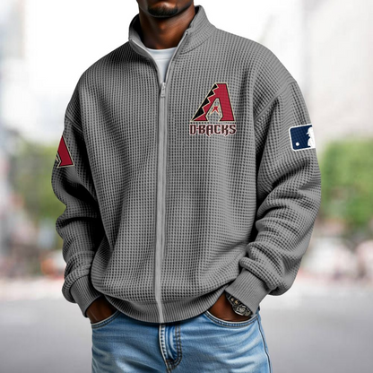 ARI x MLB Waffle Zip-Up Sweatshirt DatND DVT