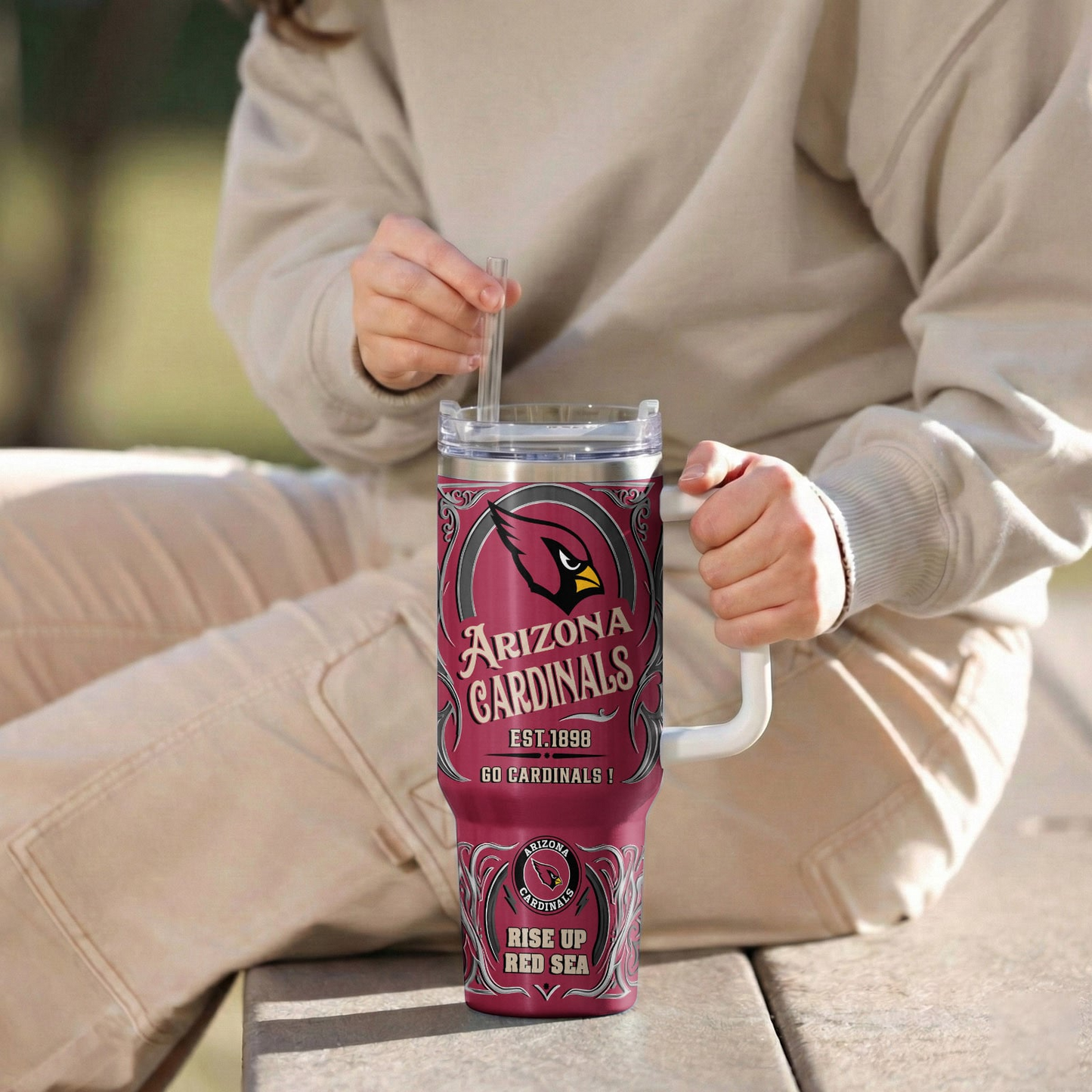 ARI x NFL Stainless Steel Tumble DatND DVT