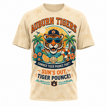 AT Premium NCAA Summer 3D T-Shirt 100626