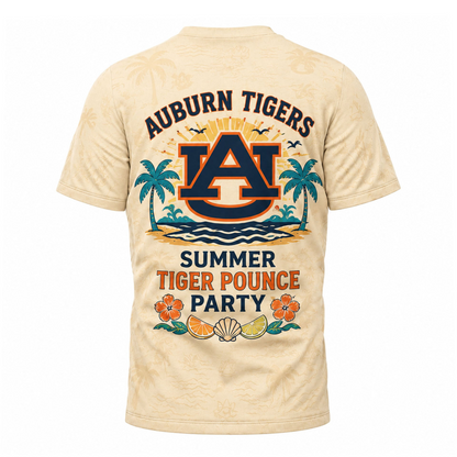 AT Premium NCAA Summer 3D T-Shirt 100626