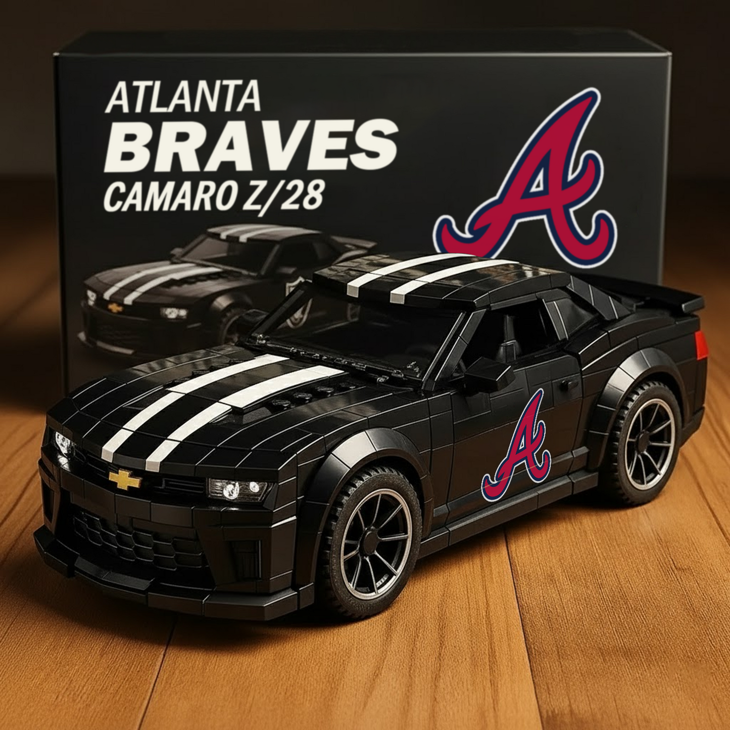 ATL x MLB Baseball Team Camaro Z28 1511 DatND DVT