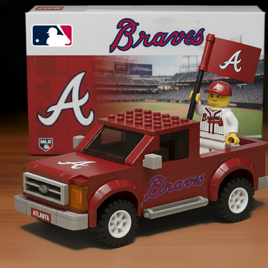 ATL x MLB Building Blocks Truck Toy Set DatND DVT
