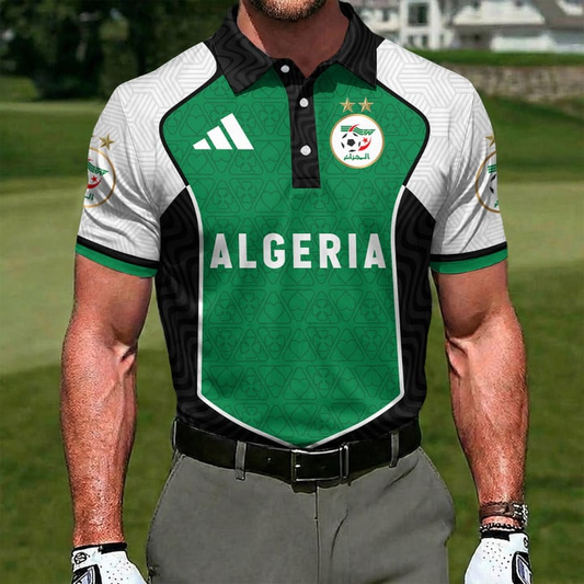 Algeria x World Cup 2026 Classic Polo Shirt DDT NTL