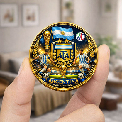 Argentina Premium World Cup Commemorative Coin DDT CTND