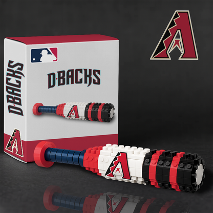 MLB Teams Baseball Bat Building Block Set DDT NTL