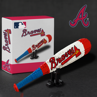 MLB Teams Baseball Bat Building Block Set DDT NTL