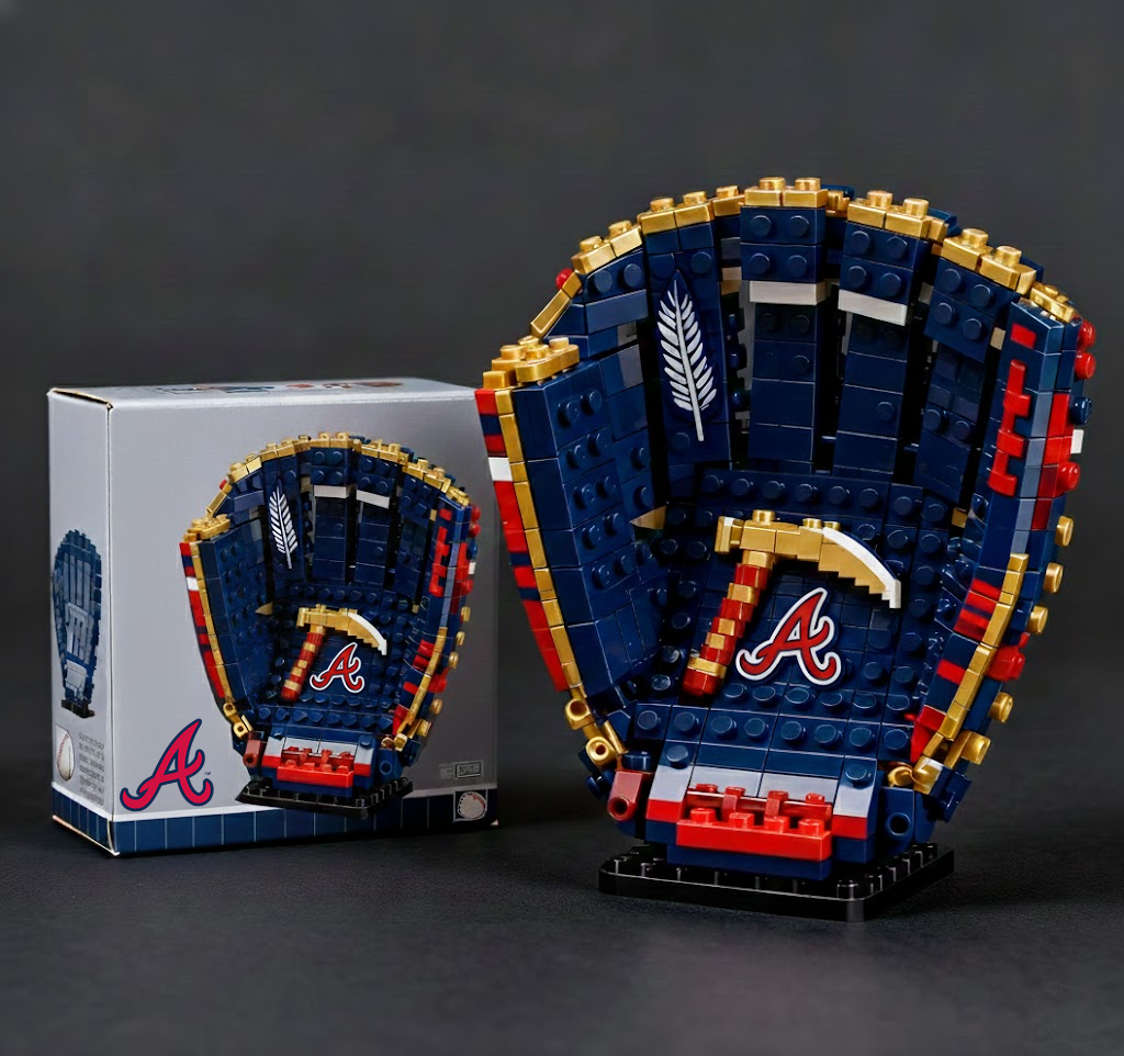 MLB Teams Baseball Glove Building Block Set Ver.2 DDT NTL