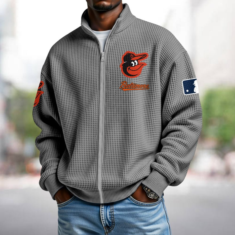 BAL x MLB Waffle Zip-Up Sweatshirt DatND DVT