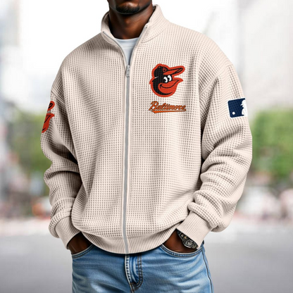 BAL x MLB Waffle Zip-Up Sweatshirt DatND DVT