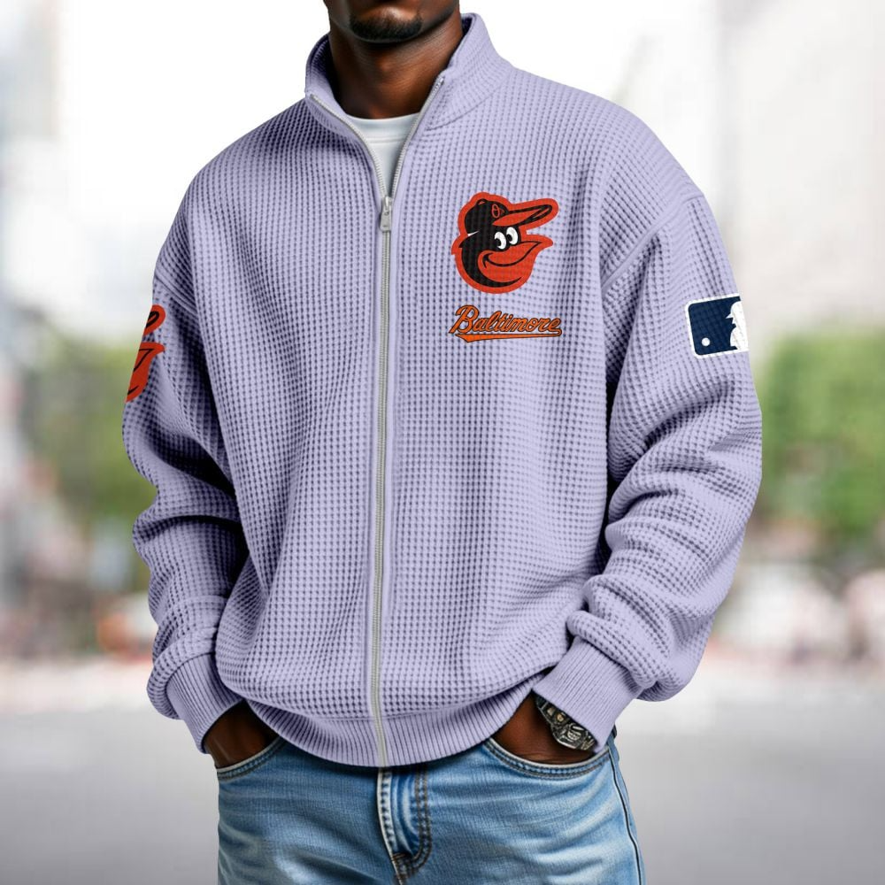 BAL x MLB Waffle Zip-Up Sweatshirt DatND DVT