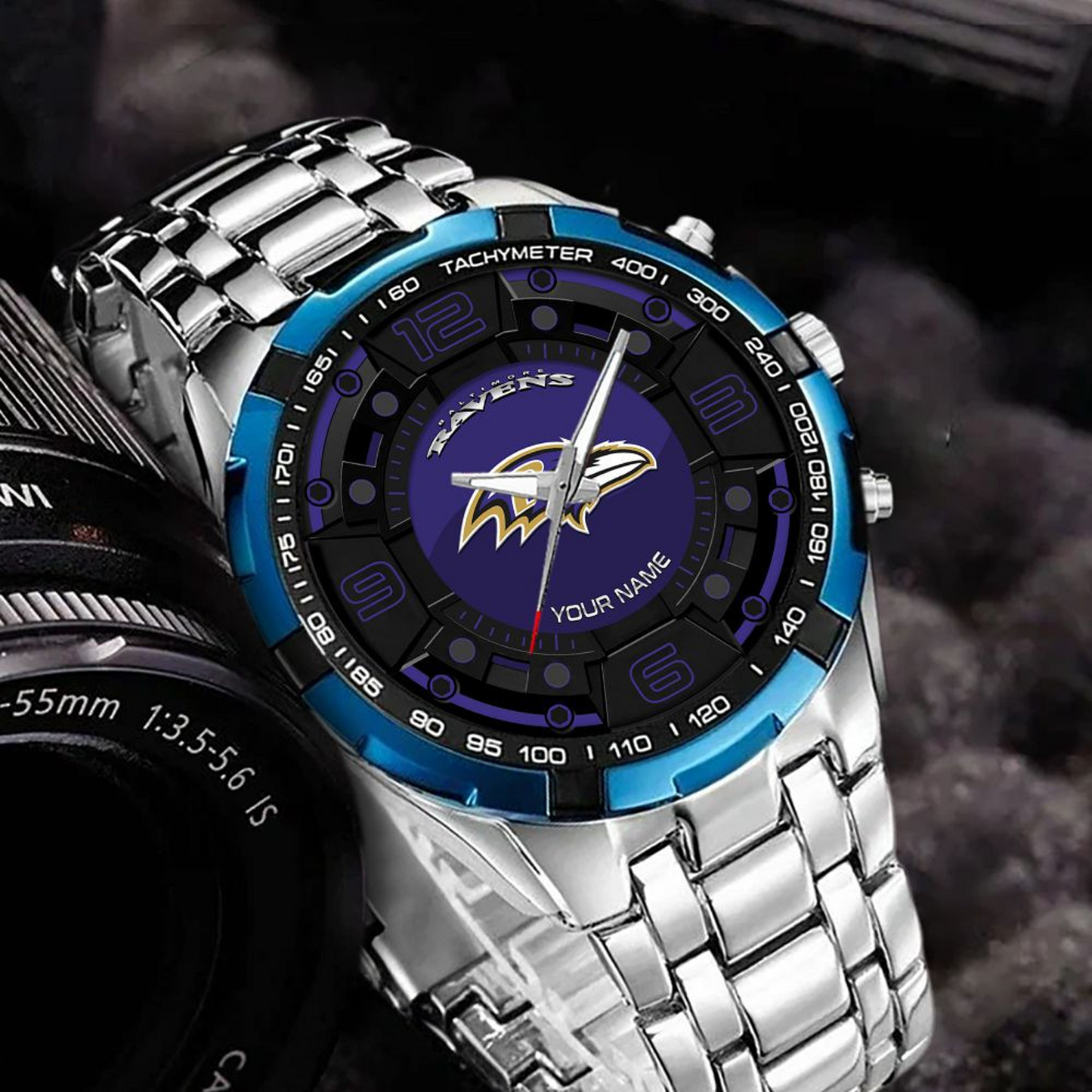 BAL x NFL Stainless Steel Watch DatND DVT