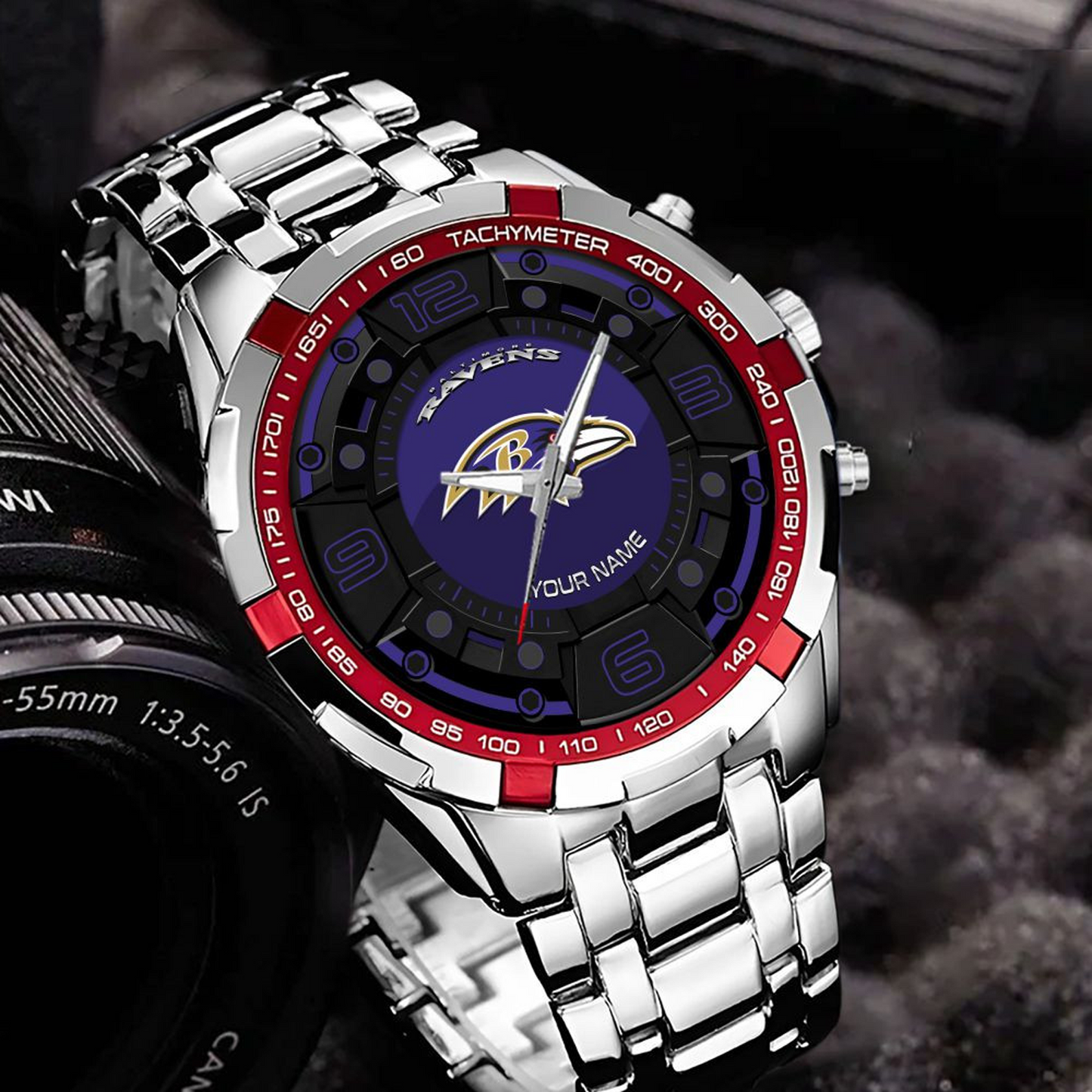 BAL x NFL Stainless Steel Watch DatND DVT