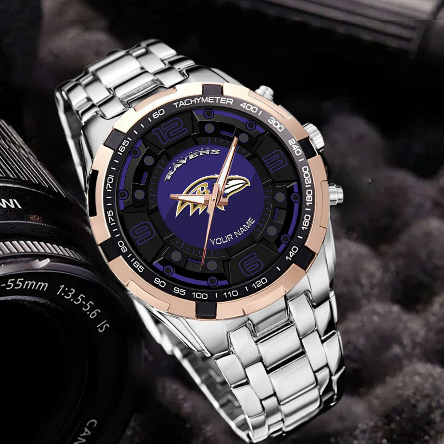 BAL x NFL Stainless Steel Watch DatND DVT