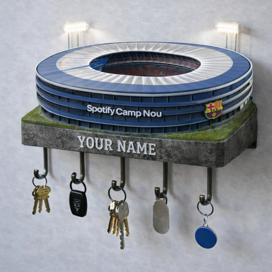 BAR Premium La Liga Wood Key Hanger DDT NTL