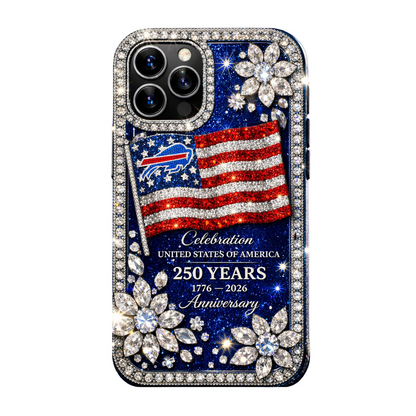 BB Premium NFL Celebration United States Of America 250 Years Luxury Phone Case DDT CTND