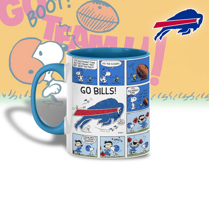 BB Premium NFL Peanuts Comic Mug DDT  CTND