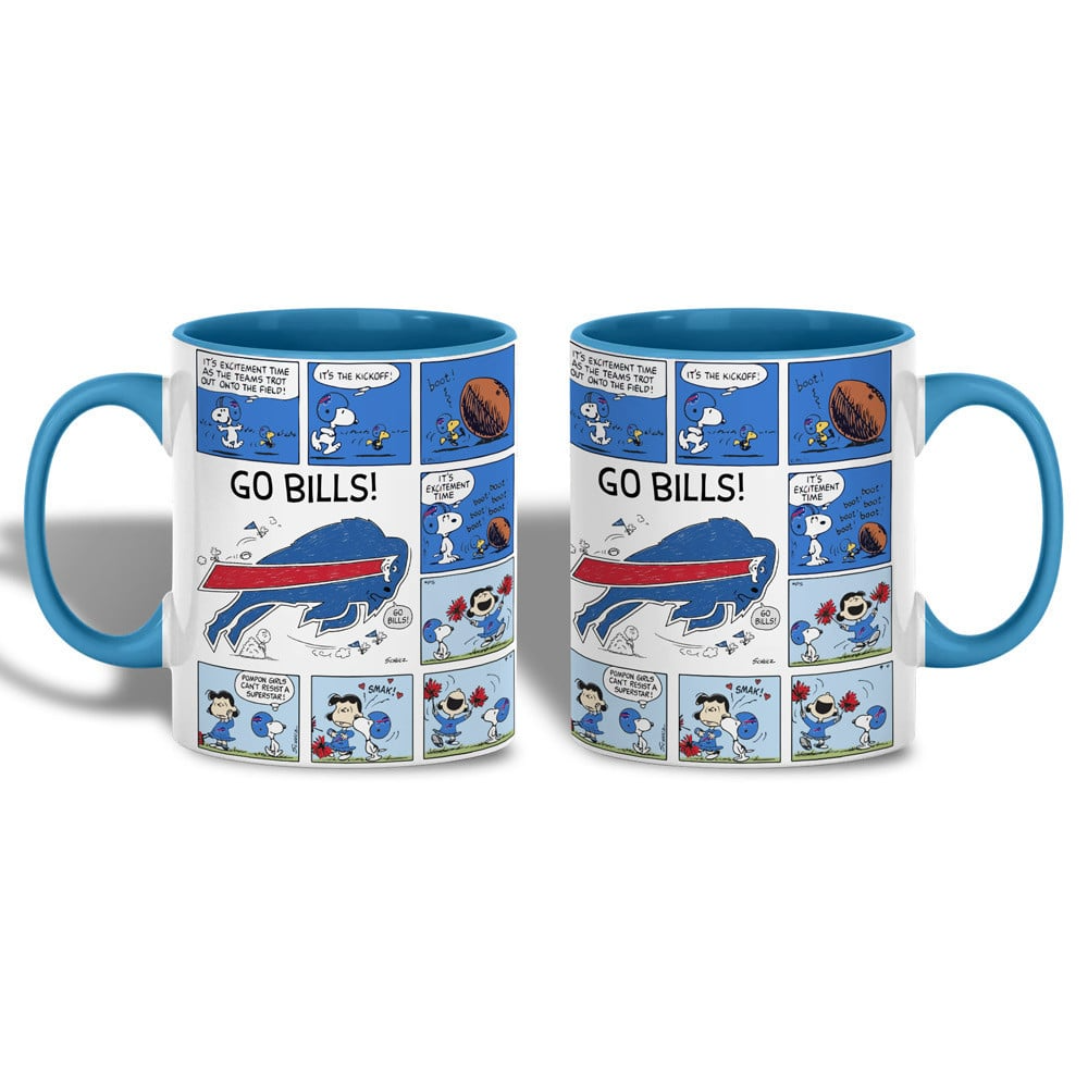 BB Premium NFL Peanuts Comic Mug DDT  CTND
