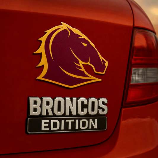 BB Premium NRL Car Name Badge DDT NTL