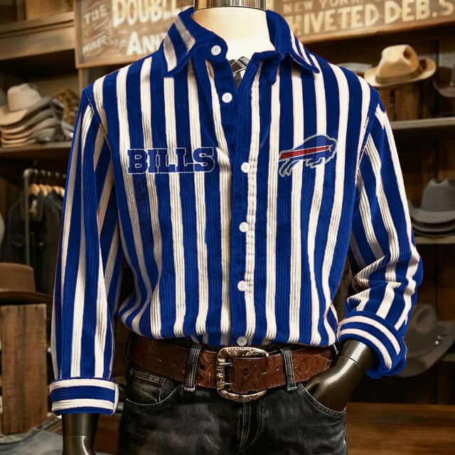 BB x NFL Color Stripe Corduroy Shirt DDT NTL