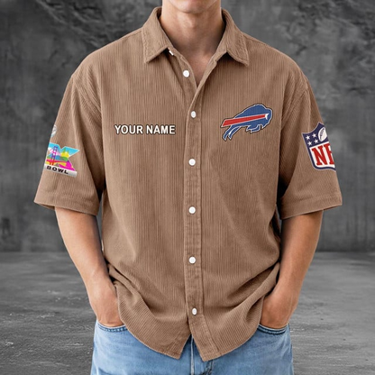 BB x NFL Men Seersucker Button Shirt DDT NTL