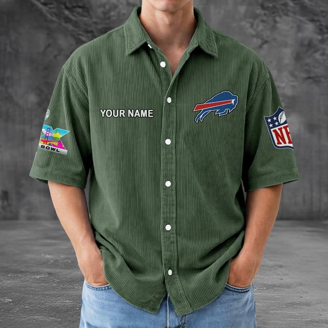 BB x NFL Men Seersucker Button Shirt DDT NTL