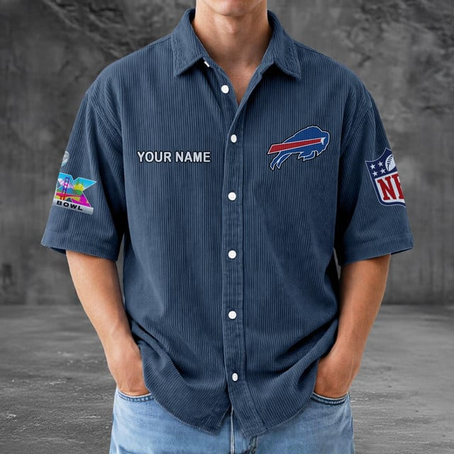 BB x NFL Men Seersucker Button Shirt DDT NTL