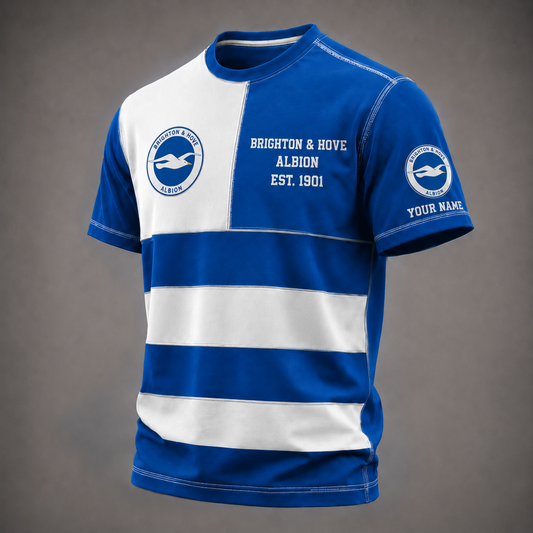 BHA x EPL Premium Vintage All Over Print T-Shirt 3D Personalized Gift For True Fan