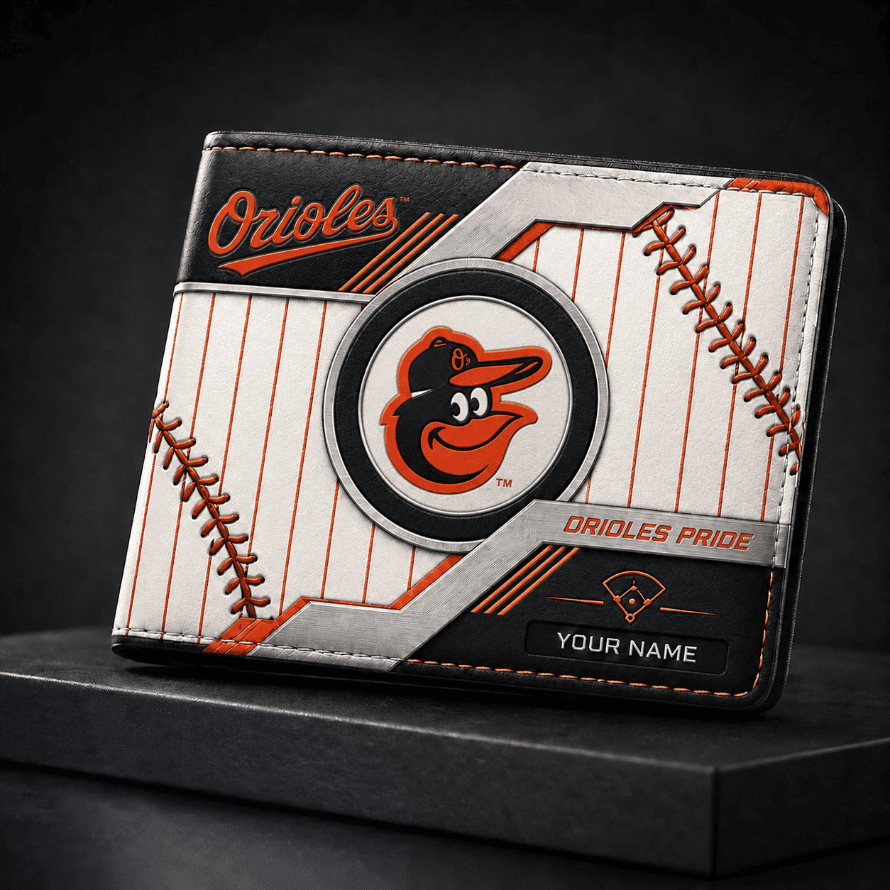 BO x MLB Premium Men Wallet Luxury Personalized Gift For Fan Men